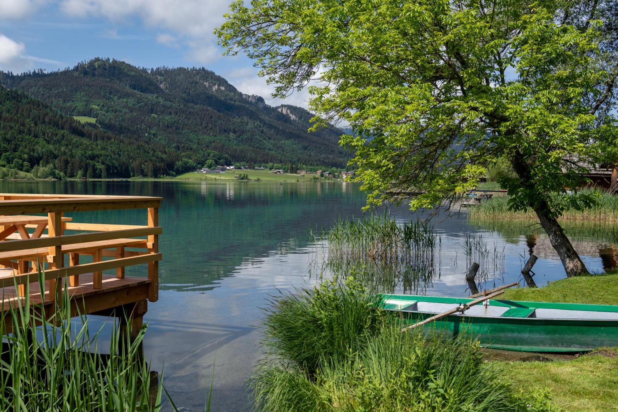 Draxl-Hof Ferienwohnungen Weissensee Exterior foto